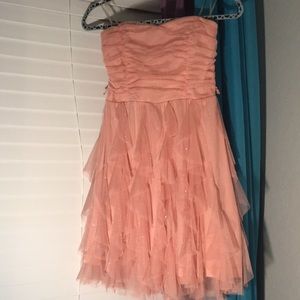 Formal Ruffle Mini Dress
